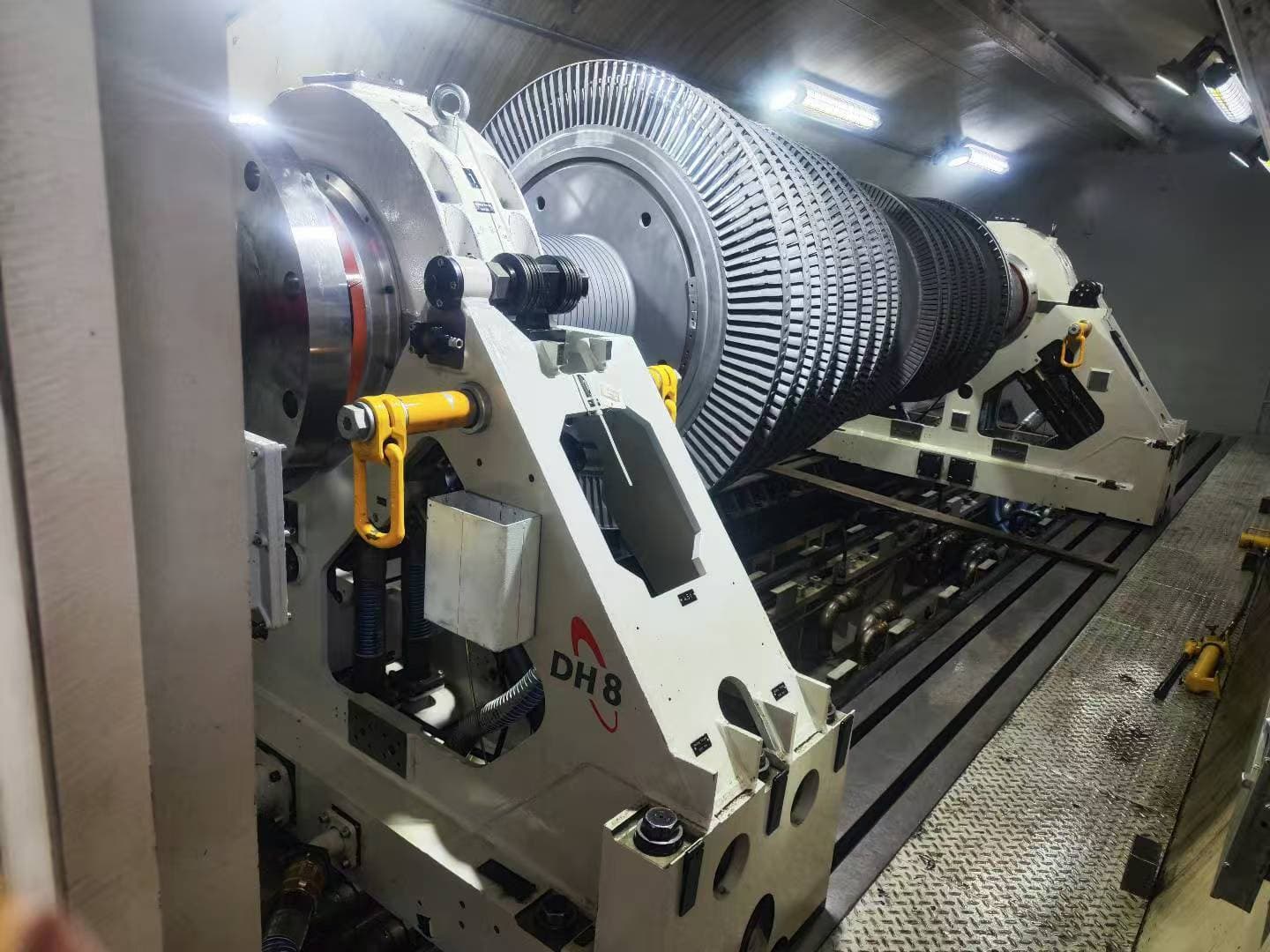 Success! High-Speed Dynamic Balancing Test Completed For 160MW Steam Turbine Rotor