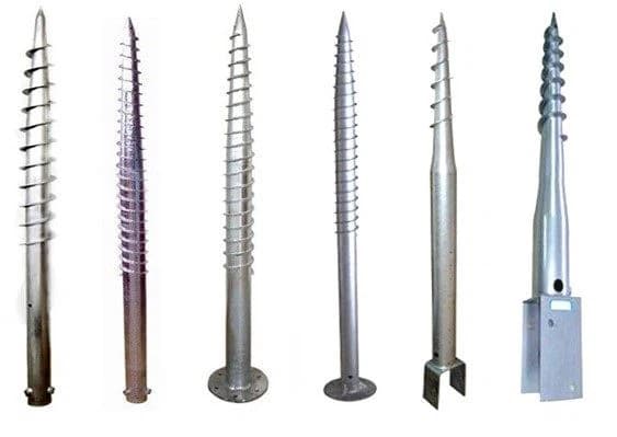 Solar Power Plant Support Brackets